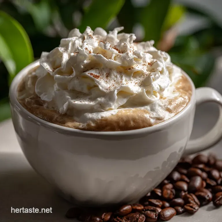 Magic Whipped Coffee Cream: the Ultimate Recipe presentation