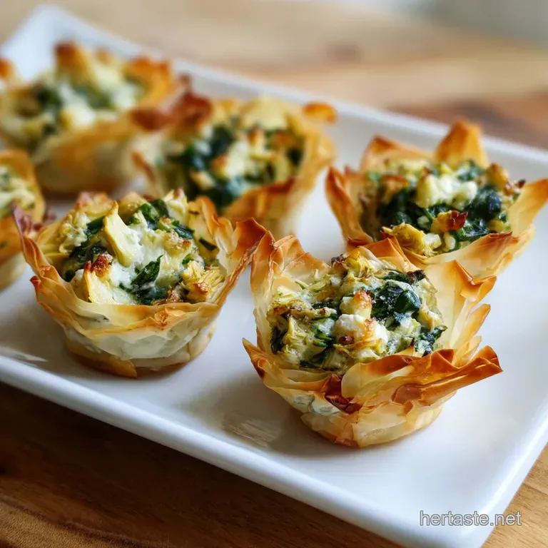 Spinach Artichoke Bites: Crispy and Creamy