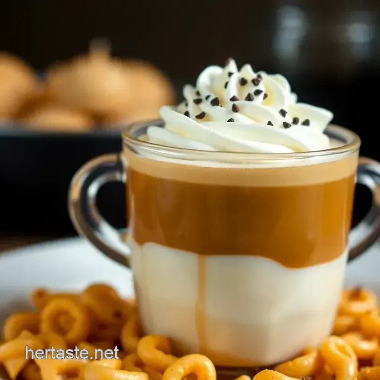 Decadent Creamy Espresso Topped with Whipped Cream