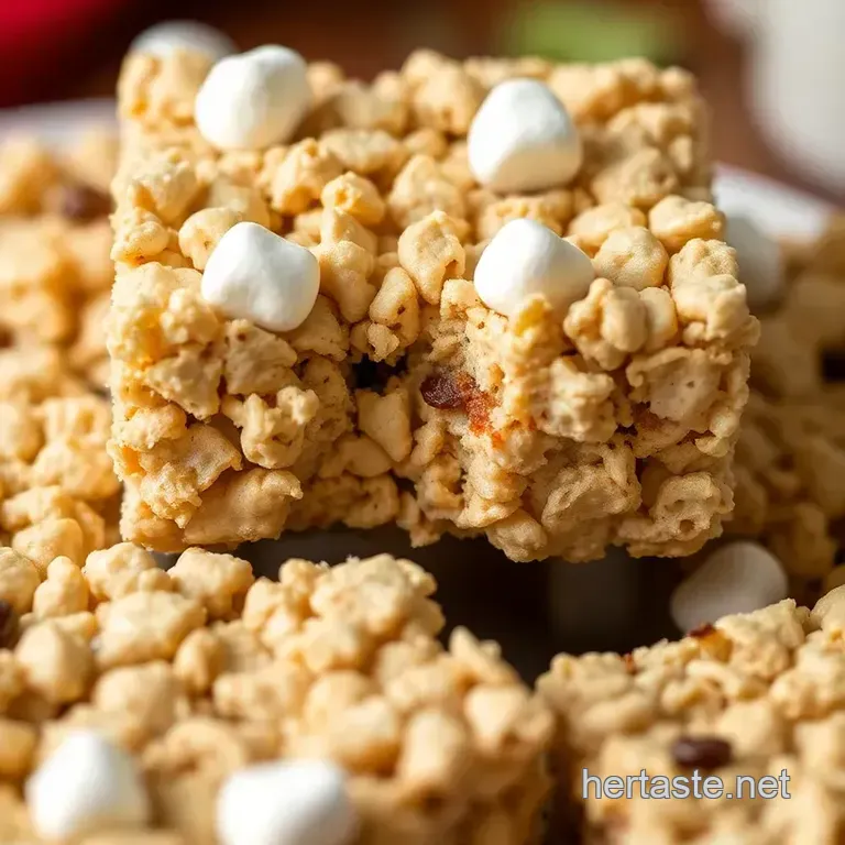 Make Vietnamese Coffee Rice Krispie Treats presentation