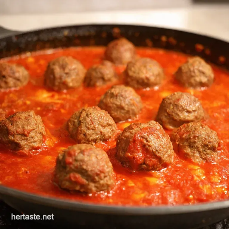 Mama Mia the Ultimate Spaghetti and Meatballs presentation