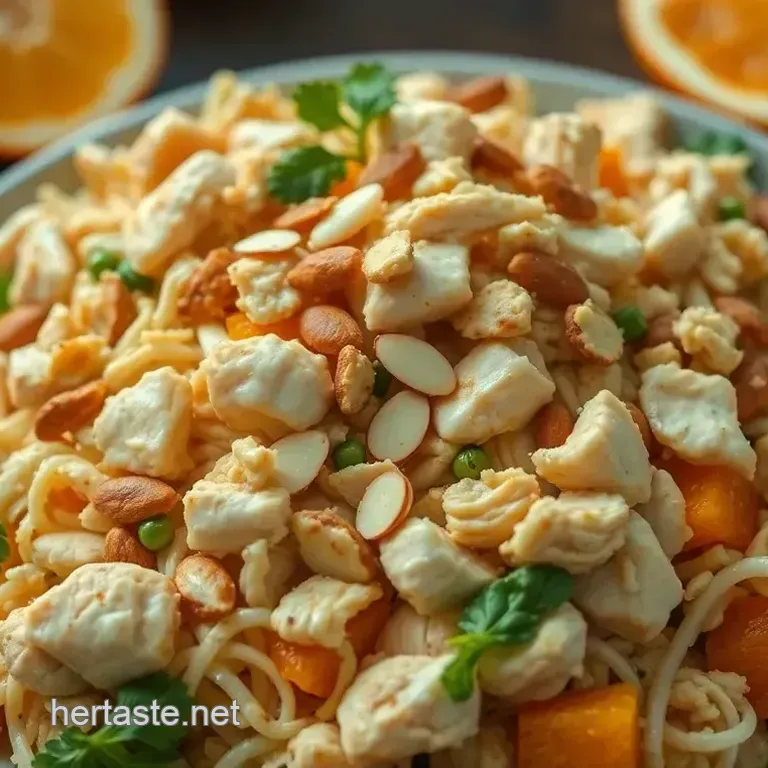 Mandarin Sunshine Chicken Salad