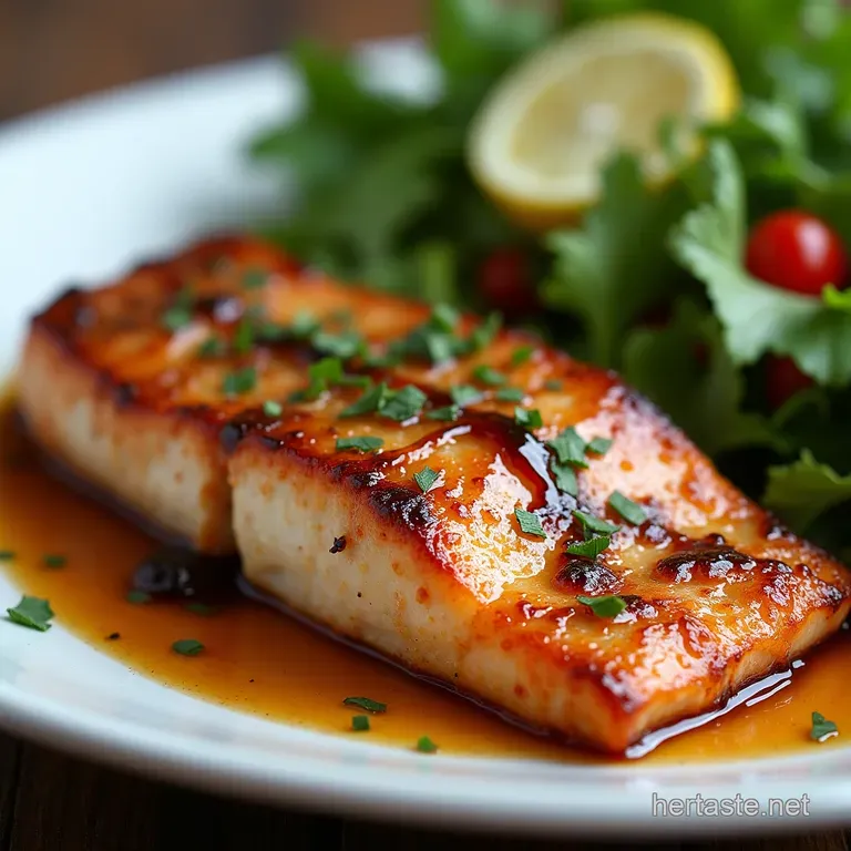 Sticky Satisfying Maple Balsamic Glazed Rainbow Trout Fillets