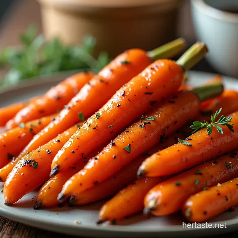 MapleKissed Brown Sugar Glazed Roasted Carrots
