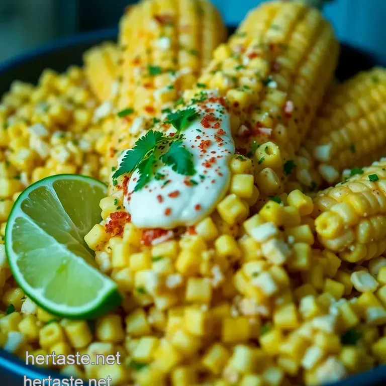 Mexican Street Corn: Elote on a Stick! presentation