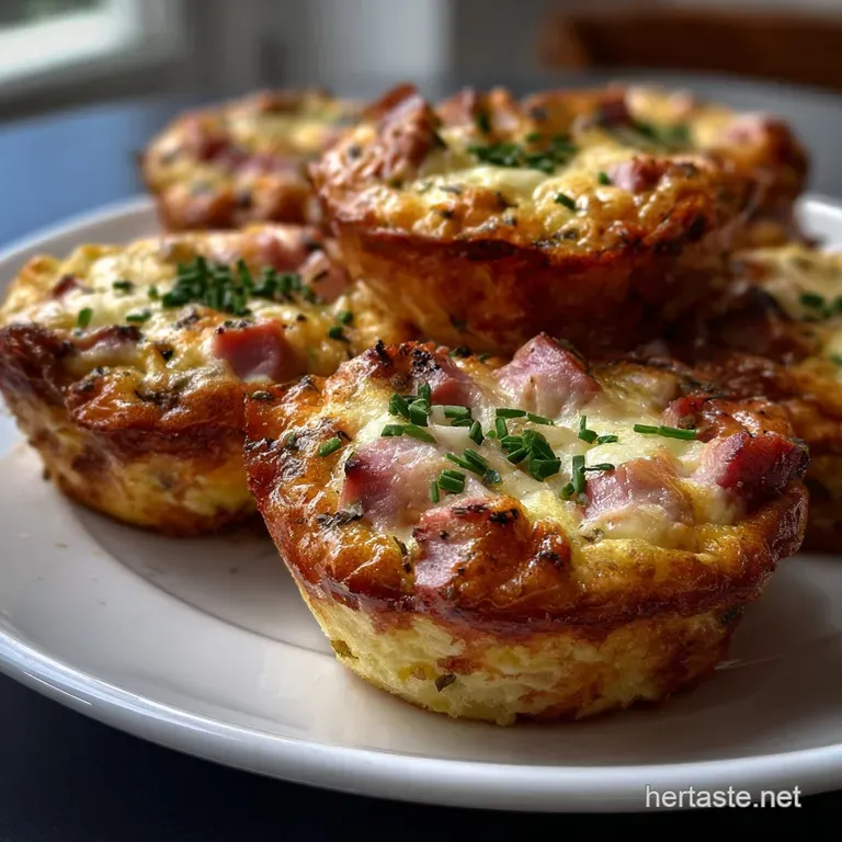 Mini Frittatas with Ham and Cheese: 25-Minute Protein Breakfast