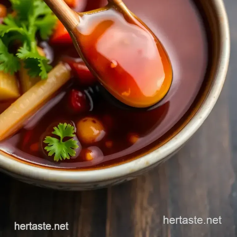 Mix Spicy Ponzu Sauce - A Zesty Delight presentation