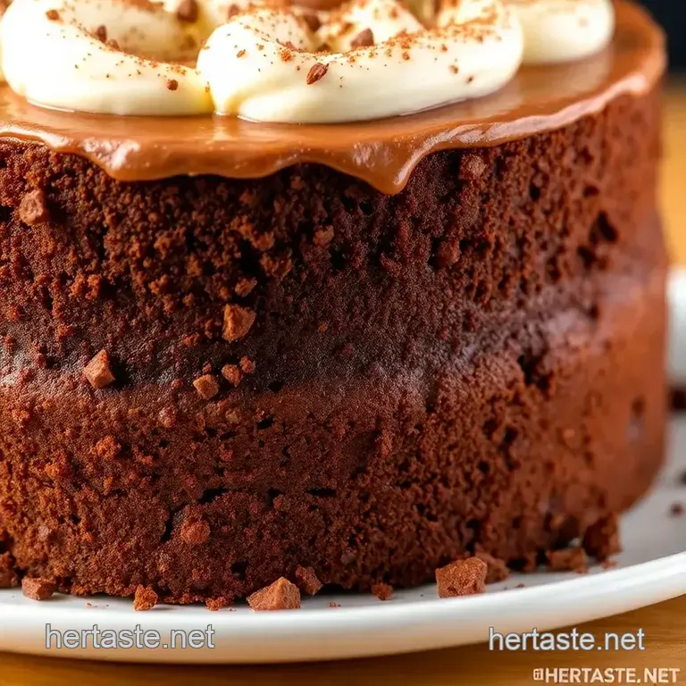 Mocha Cake Recipe (Filipino Style) presentation