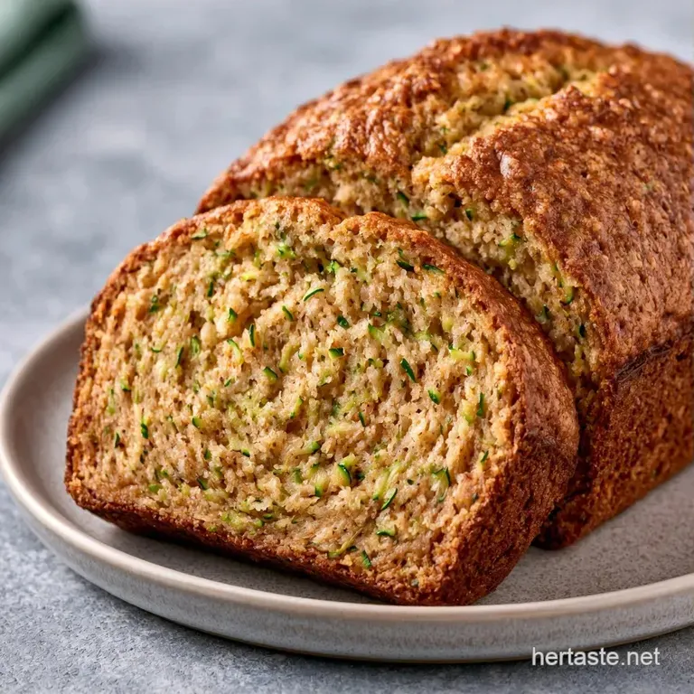A thick, moist slice of golden-brown cake topped with a melting pat of butter on a clean white ceramic plate.