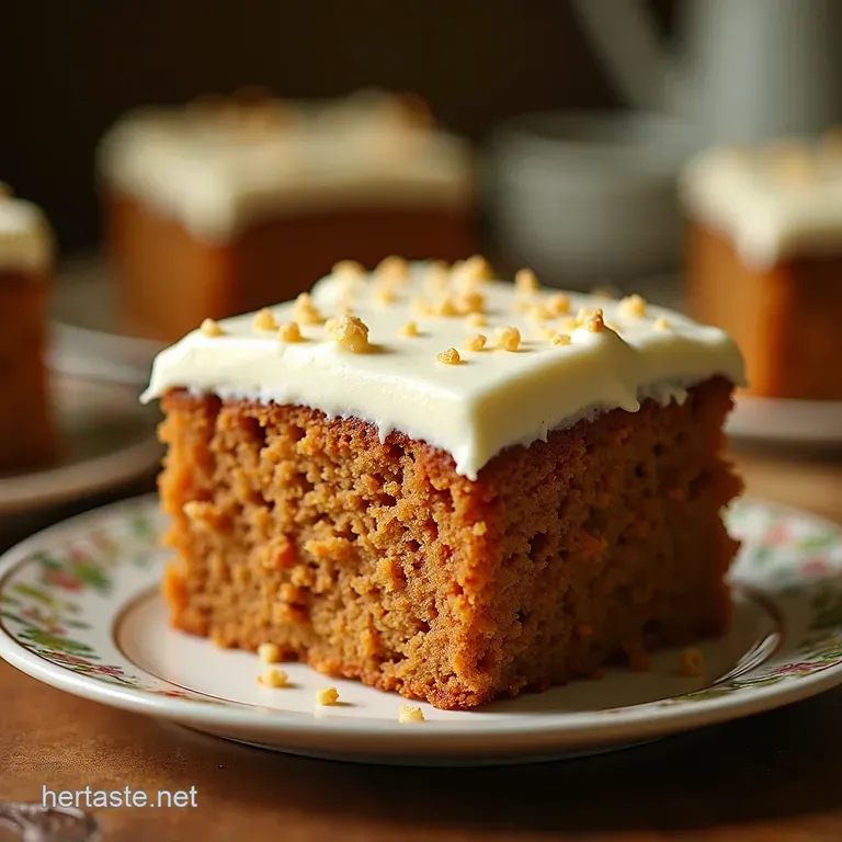 The Bakers Best Perfectly Moist Carrot Cake with Zesty Cream Cheese Frosting presentation