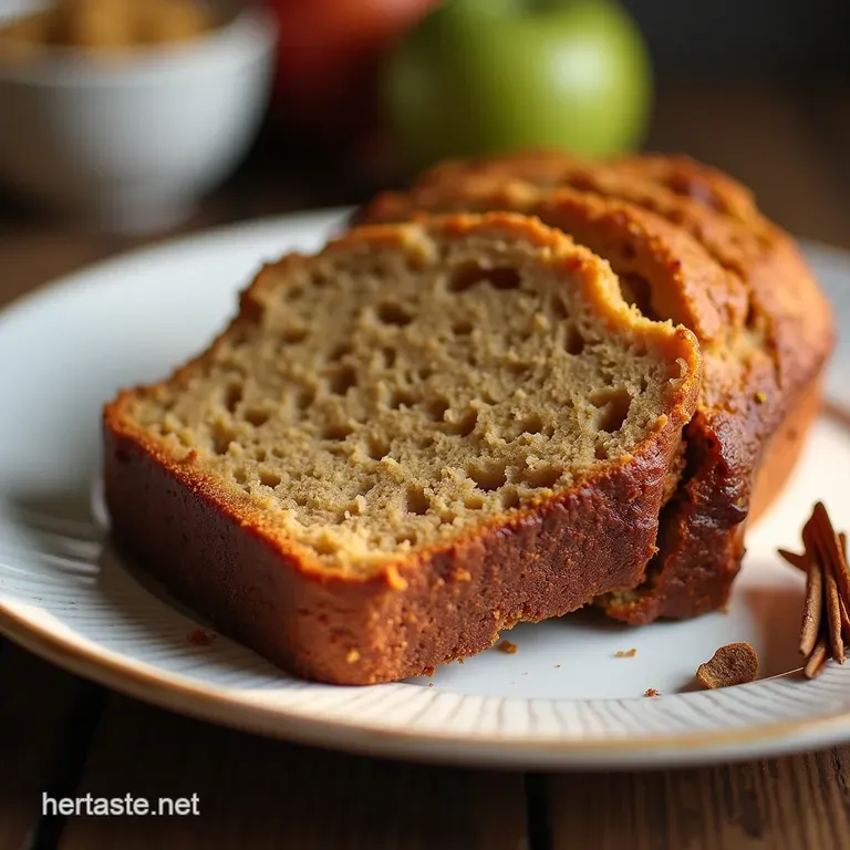 Grandmas Secret Spiced Apple Bread Moist Tender and Bursting with Fall Flavour