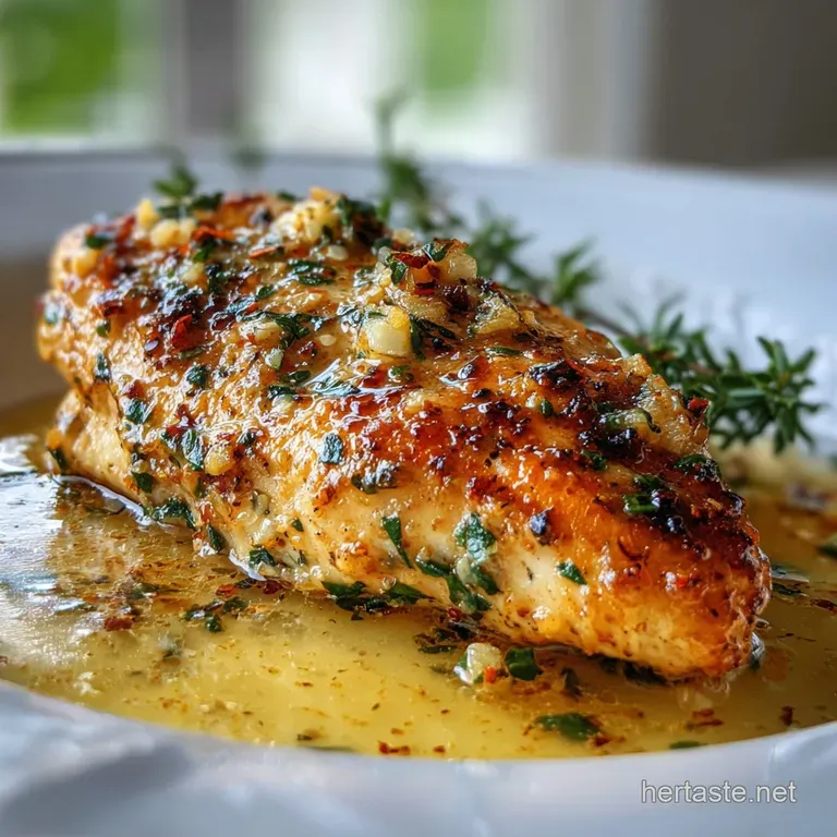 Mouthwatering Garlic Chicken Breast Recipe