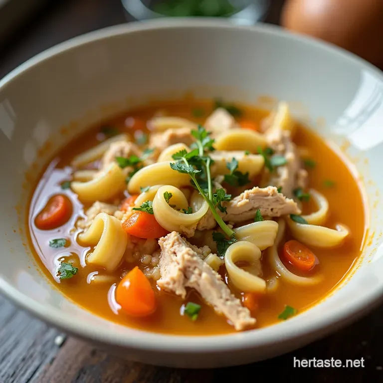 Nanas HuginaBowl Chicken Noodle Soup