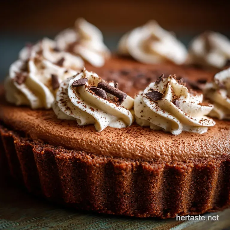 Keto Chocolate Mousse Pie: the Decadent No-Bake Sugar-Free Recipe presentation