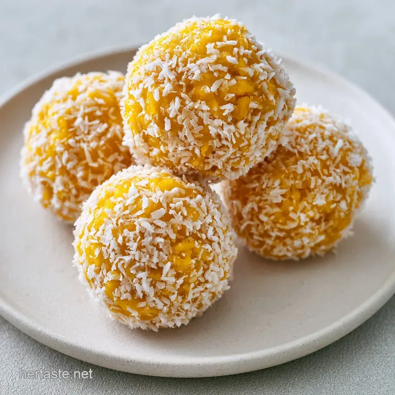 No Bake Mango Truffles Recipe: Tropical and Creamy