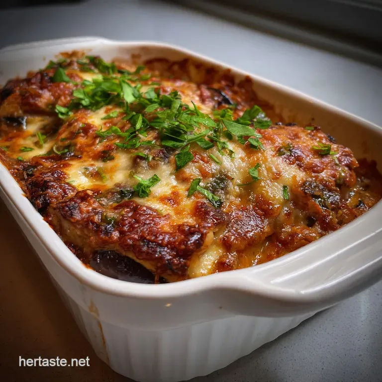 Easy Eggplant Lasagna Recipe: No Noodles