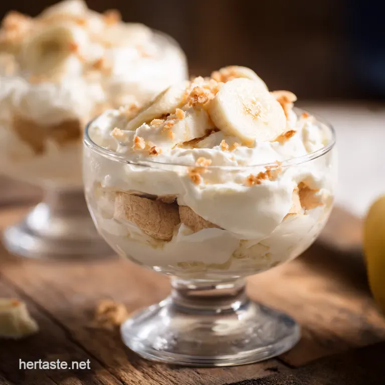 NoBake Bliss The Easiest Banana Pudding This Side of Graceland presentation