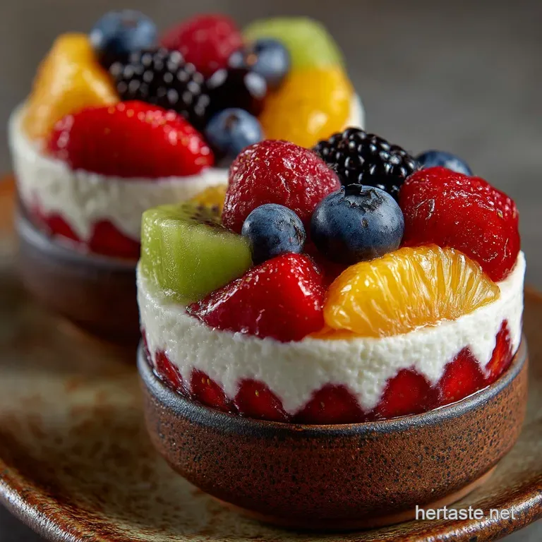 Foolproof KidFriendly Rainbow Dessert Bowls The Cheerful NoBake Fruit Treat