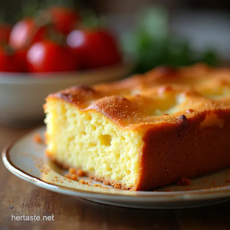 Nonnas Ricotta Cake A Slice of Italian Sunshine presentation