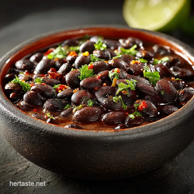 NoSoak Instant Pot Black Beans Flavourful and Flawless Every Time presentation