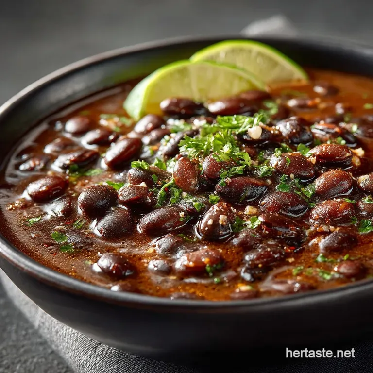 NoSoak Instant Pot Cooked Beans Creamy Flavourful Black Beans