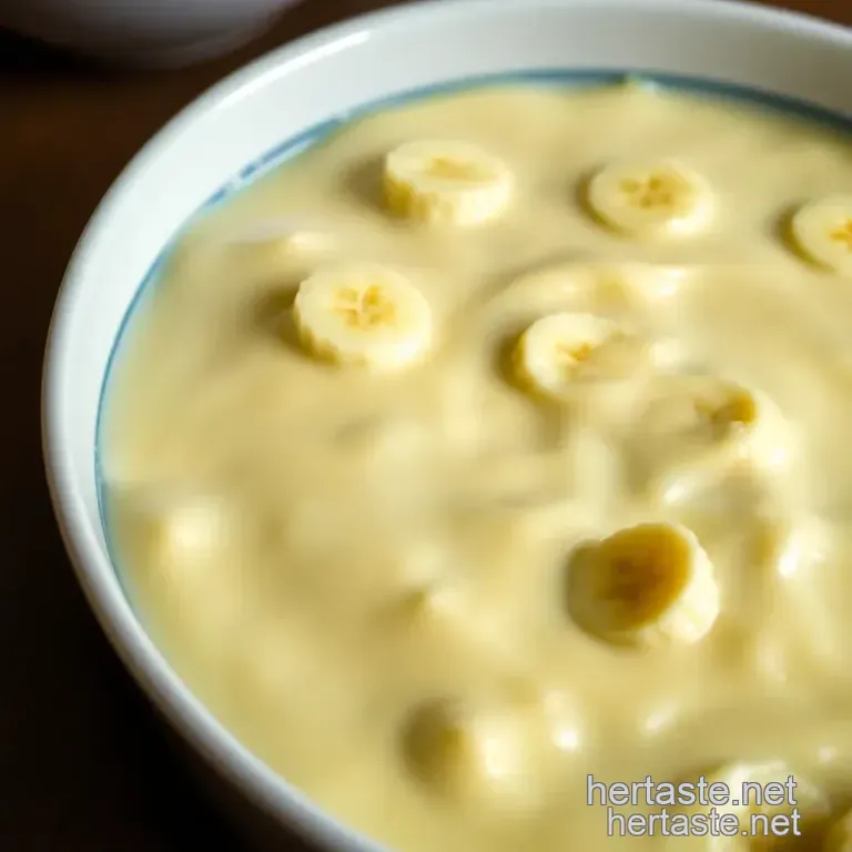 Old-Fashioned Banana Pudding presentation