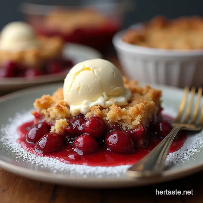 Proper Job OldFashioned Cherry Crumble Bake