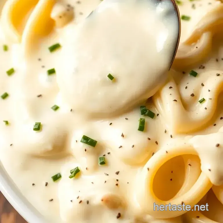 Olive Garden Alfredo: Creamy Dreamy & Easy! presentation
