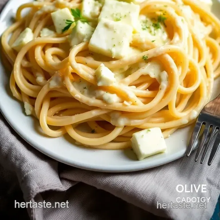 Olive Garden s Secret s Out: Fettuccine Alfredo (Almost!) presentation
