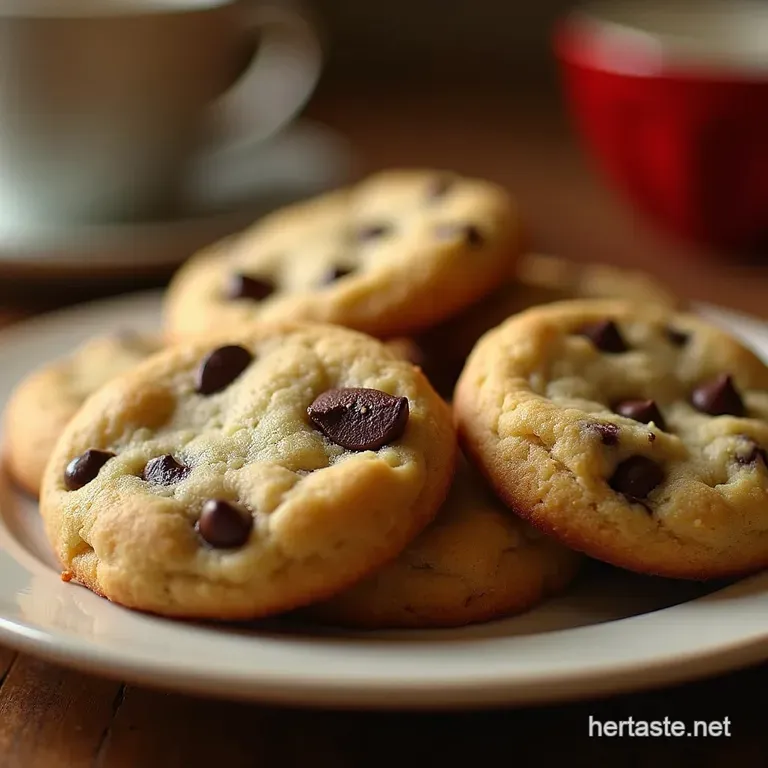 The Cheaters Classic OneBowl Wonder Chocolate Chip Cookies presentation
