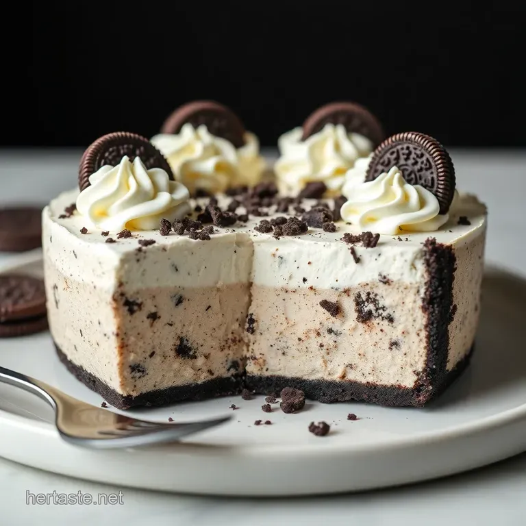 Oreo Dream Pie – No Bake Delight! presentation