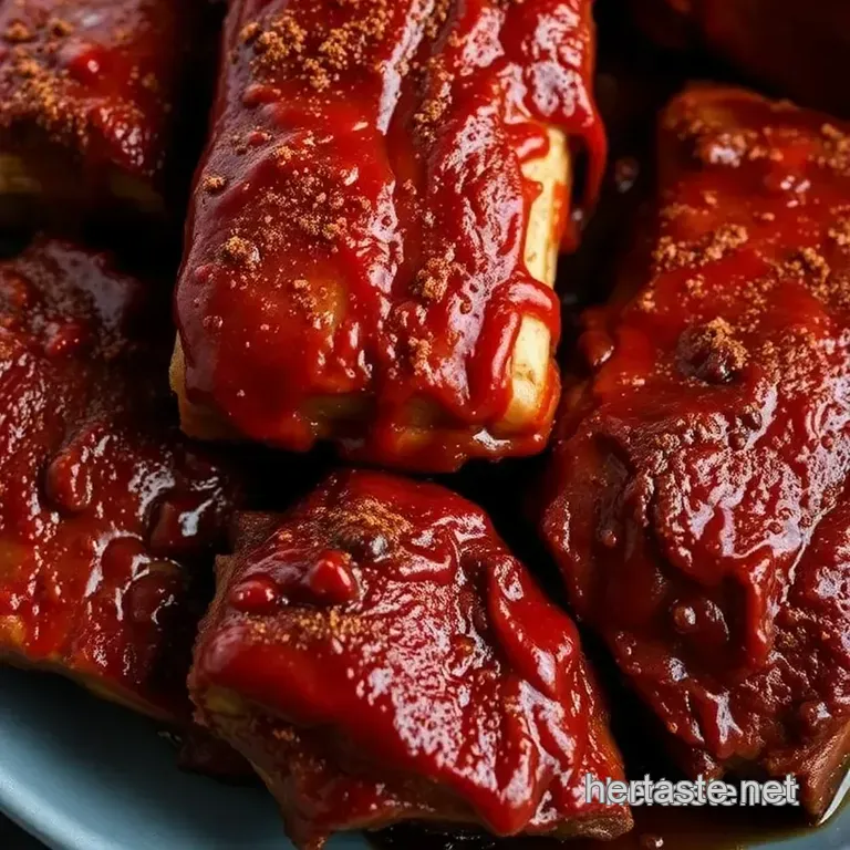Oven-Baked Baby Back Ribs: Fall-Off-The-Bone Perfection presentation