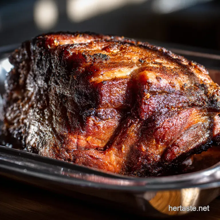 OvenRoasted Boston Butt FallApart Pulled Pork Perfection presentation