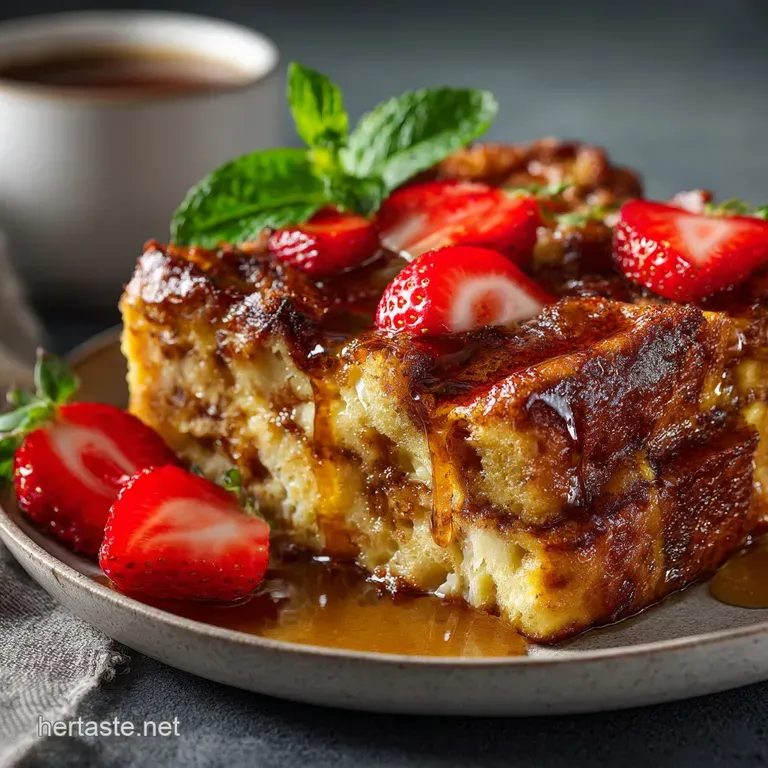 The Christmas Morning Stunner Overnight Cranberry Orange French Toast Bake
