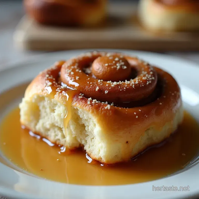 The Tangy Triumph Overnight Sourdough Cinnamon Rolls with Brown Butter Glaze