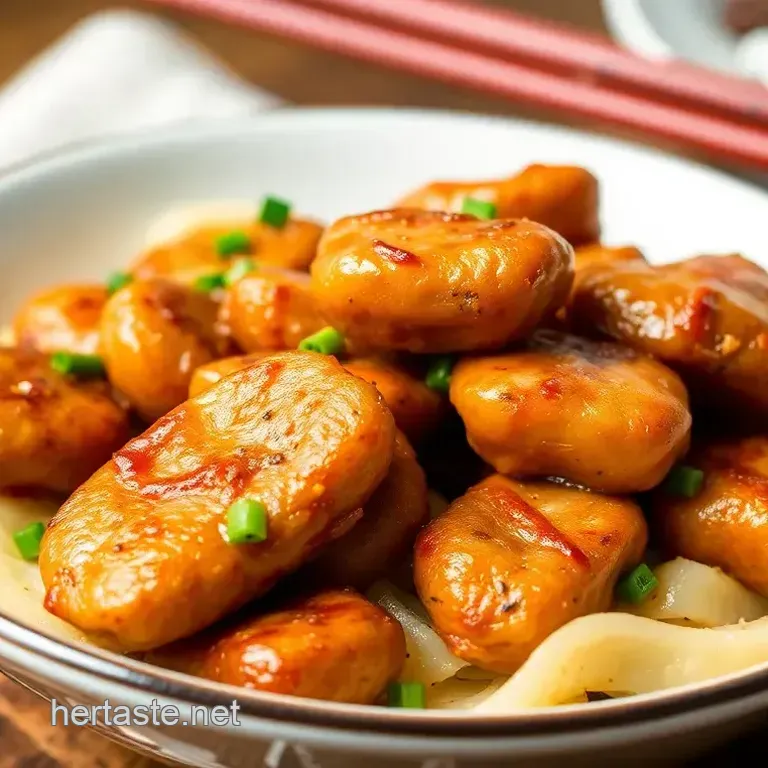 Pan-Fried Mini Chinese Sausages