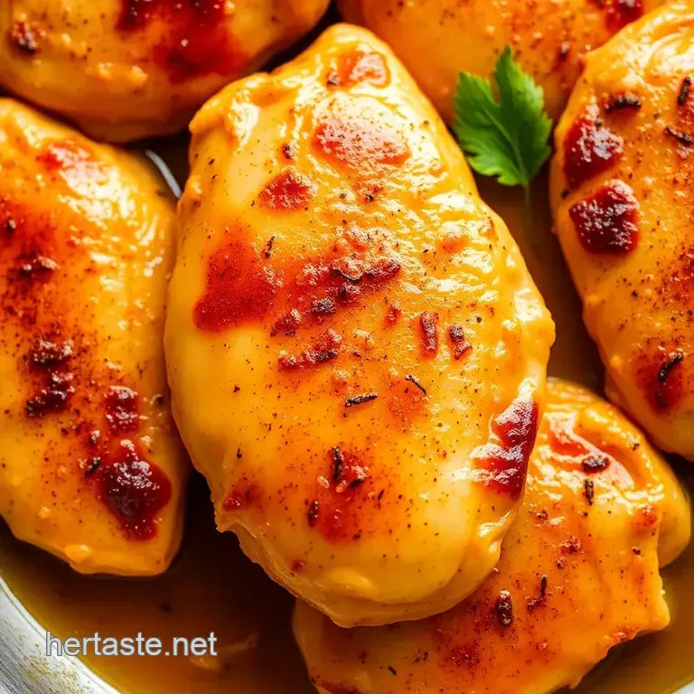Pan-Seared Chicken with Heavenly Saffron Honey presentation