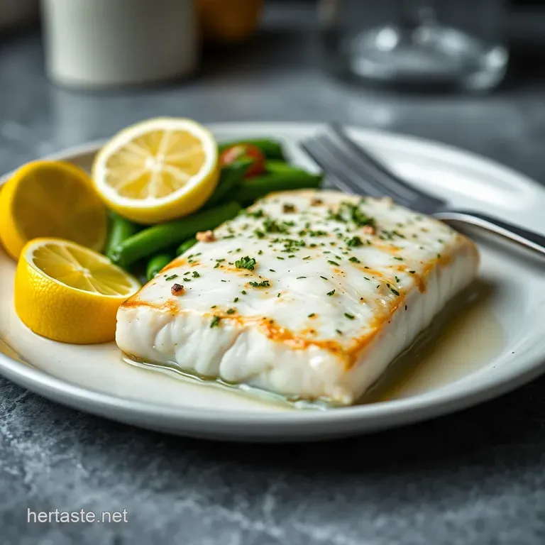 Pan-Seared Mahi Mahi with Lemon-Herb Butter Sauce