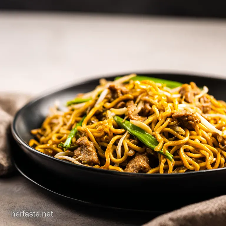Panda Express Chow Mein The Ultimate HomeCook Knockoff presentation