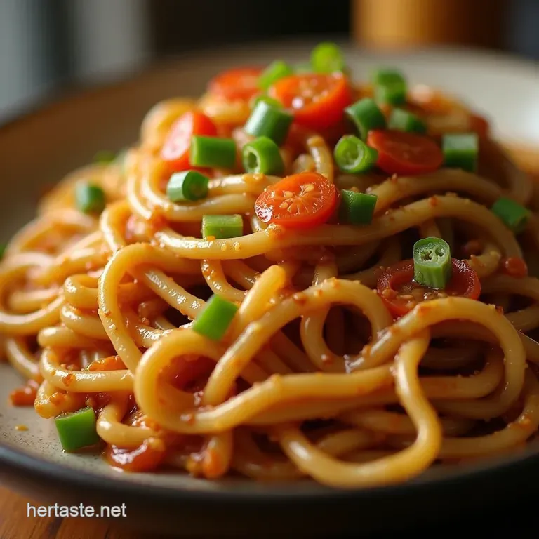 The Real Deal Authentic Taste Quick Chow Mein Panda Express Style presentation