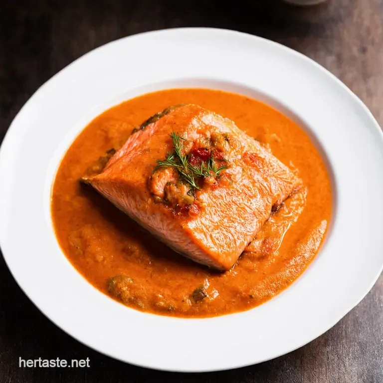 Pan Seared Salmon with SunDried Tomato Cream Sauce
