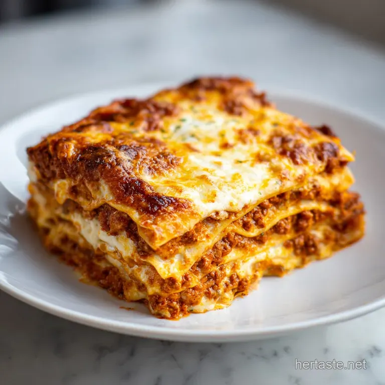 Paula Deen Lots of Meat Lasagna Recipe: Velvety and Hearty