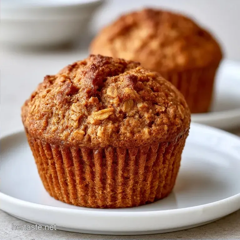 Flourless Peanut Butter Banana Muffins