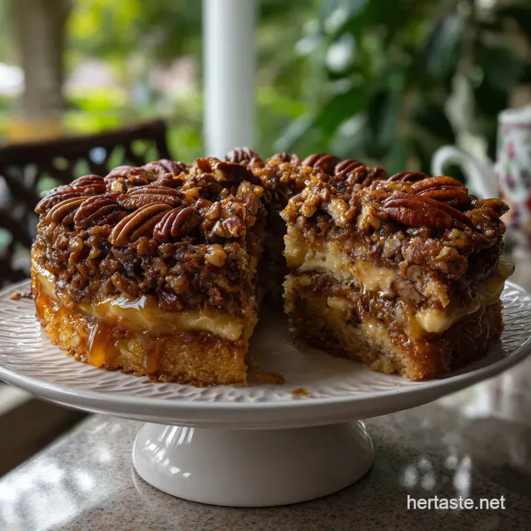 Pecan Pie Cake I: The Gooey Dessert Recipe