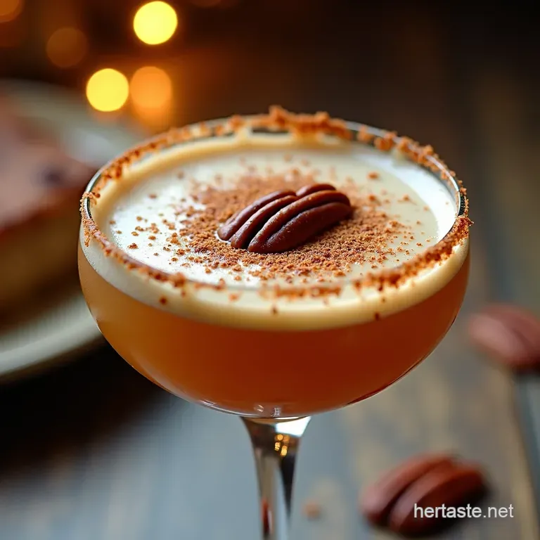 Pecan Pie Martini A Slice of Sweet Heaven in a Glass