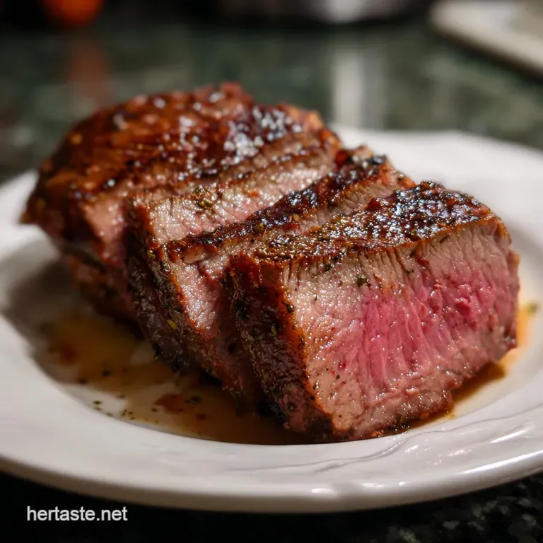 Oven Baked Tri Tip: Reverse Sear Steakhouse Perfection presentation