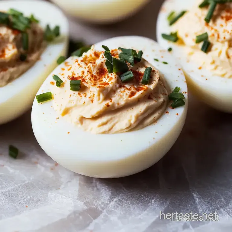 Perfect Party Deviled Eggs: Classic & Creamy presentation