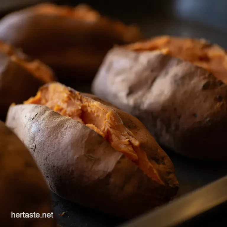 Perfectly Baked Sweet Potatoes