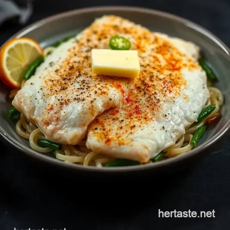 Perfectly Pan-Seared Tilapia: Fast and Flavorful! presentation