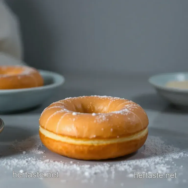 Perfectly Pillowy Long John Donuts with Creamy Filling presentation